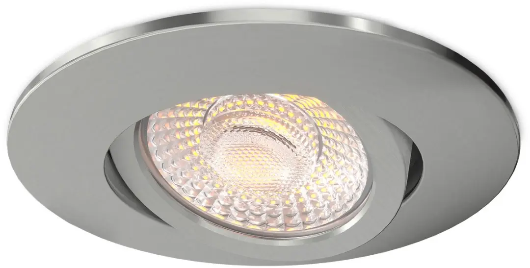 Ledvion LED Inbouwspot Nikkel 3W