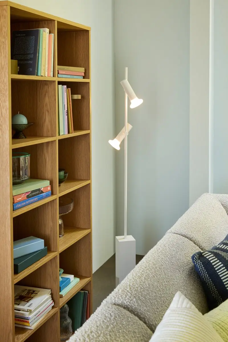 Hübsch Vloerlamp Light Grey