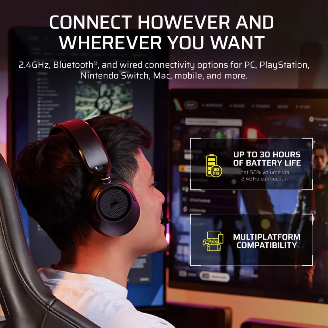 Corsair HS35 V3 Draadloze Gaming Headset