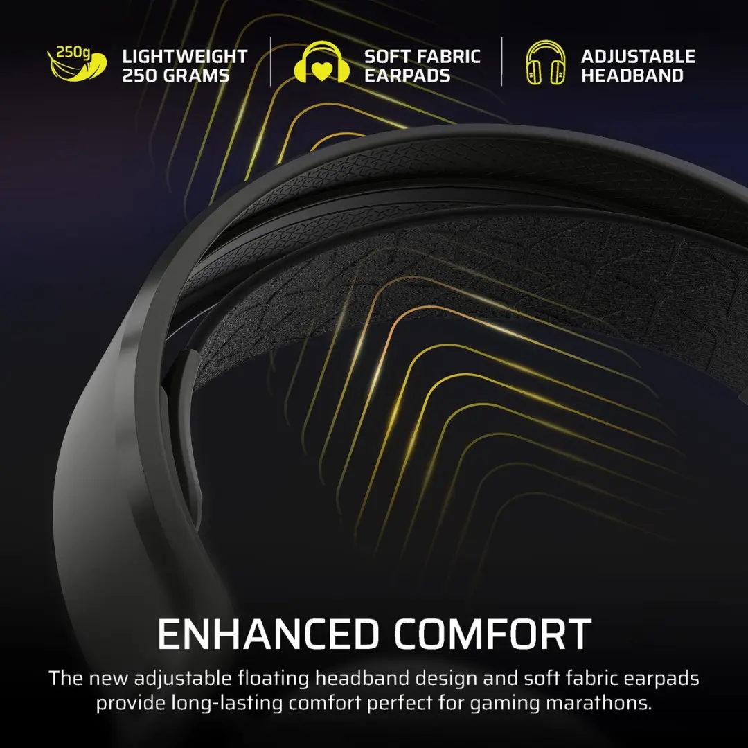 Corsair HS35 V3 Draadloze Gaming Headset - 30 uur - Zwart