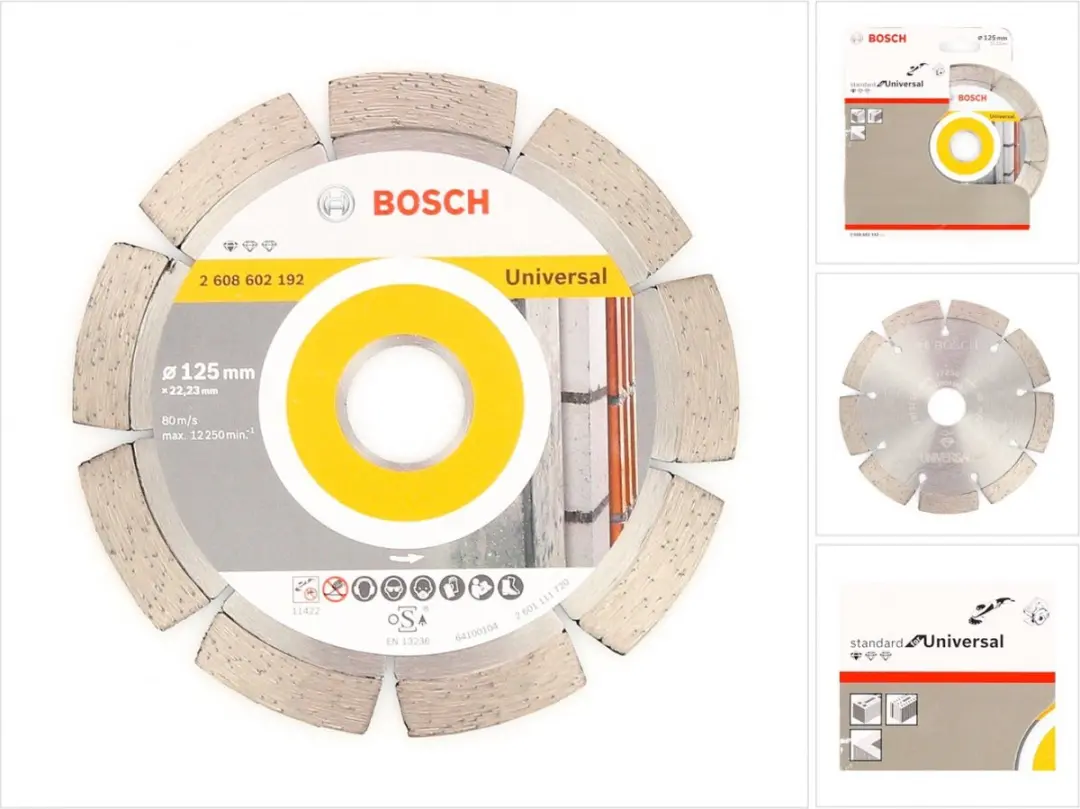 Bosch Diamantdoorslijpschijf Standard for Universal 125mm