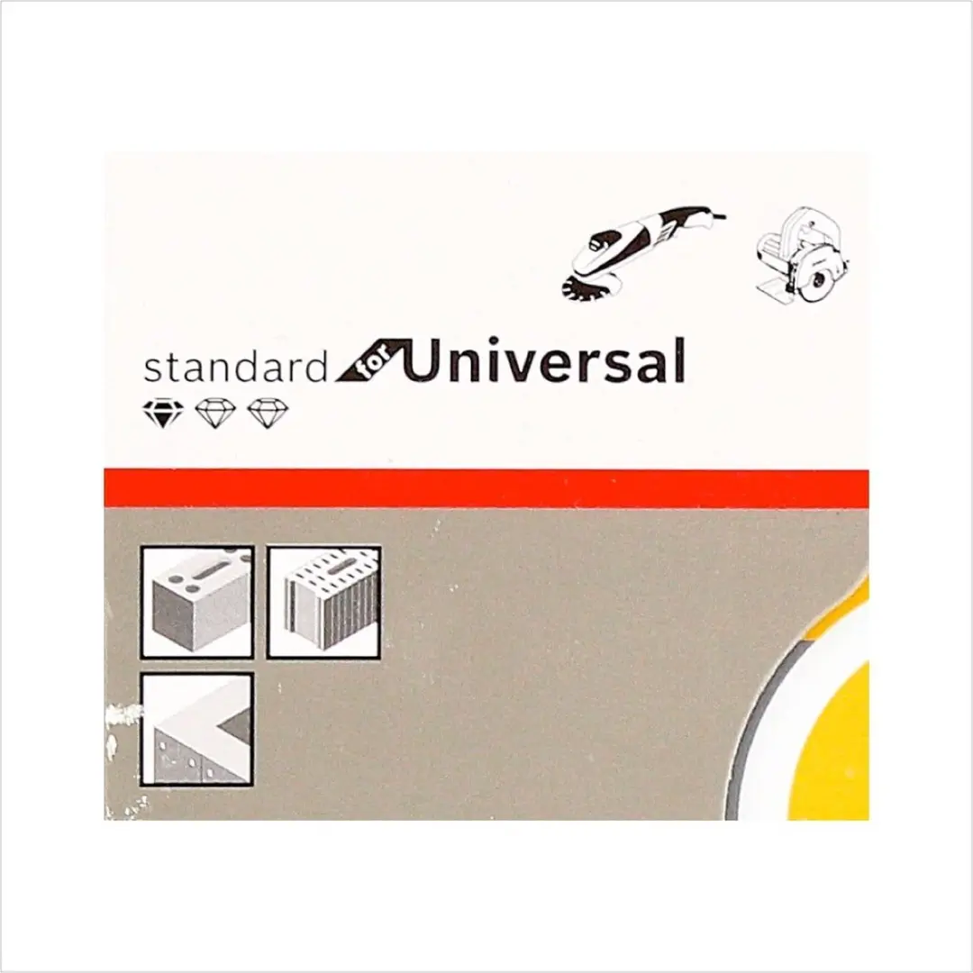 Bosch Diamantdoorslijpschijf Standard for Universal 125mm