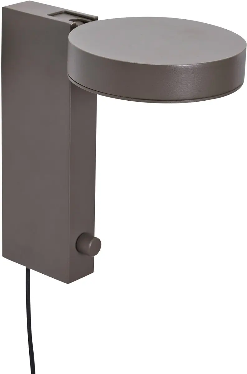 Hübsch Crea Wandlamp - Bruin