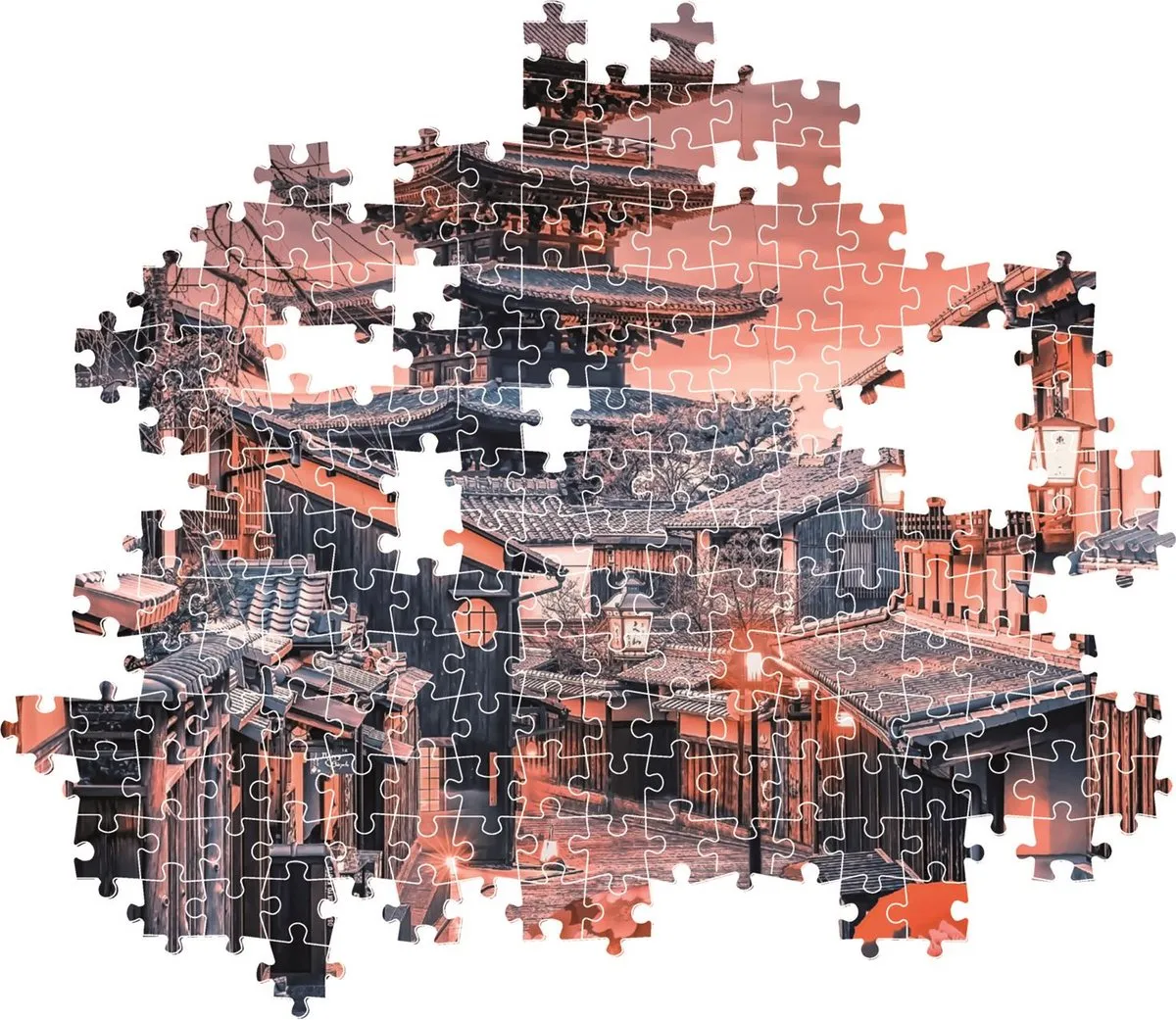 Clementoni Avond in Kyoto Puzzel 500 Stuks - Multikleur