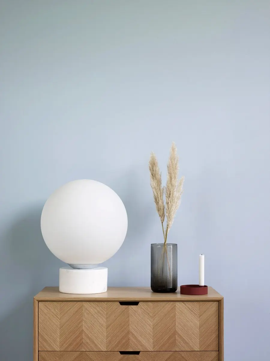 Hübsch Sphere Vloerlamp - Wit