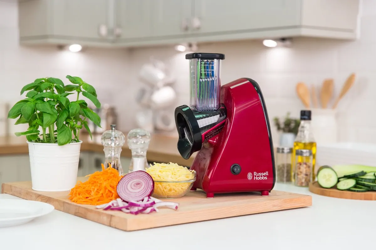 Russell Hobbs Slice & Go Desire Keukenmachine - 200W - Rood