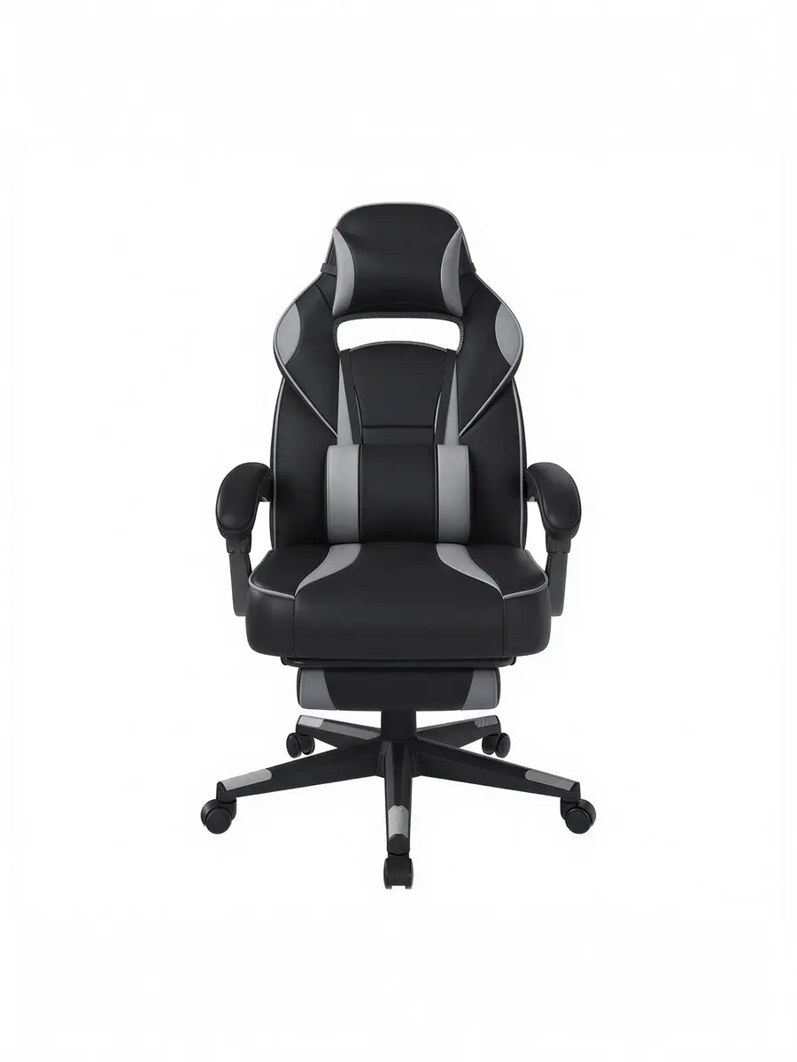 Songmics Gamingstoel met Hoofdsteun