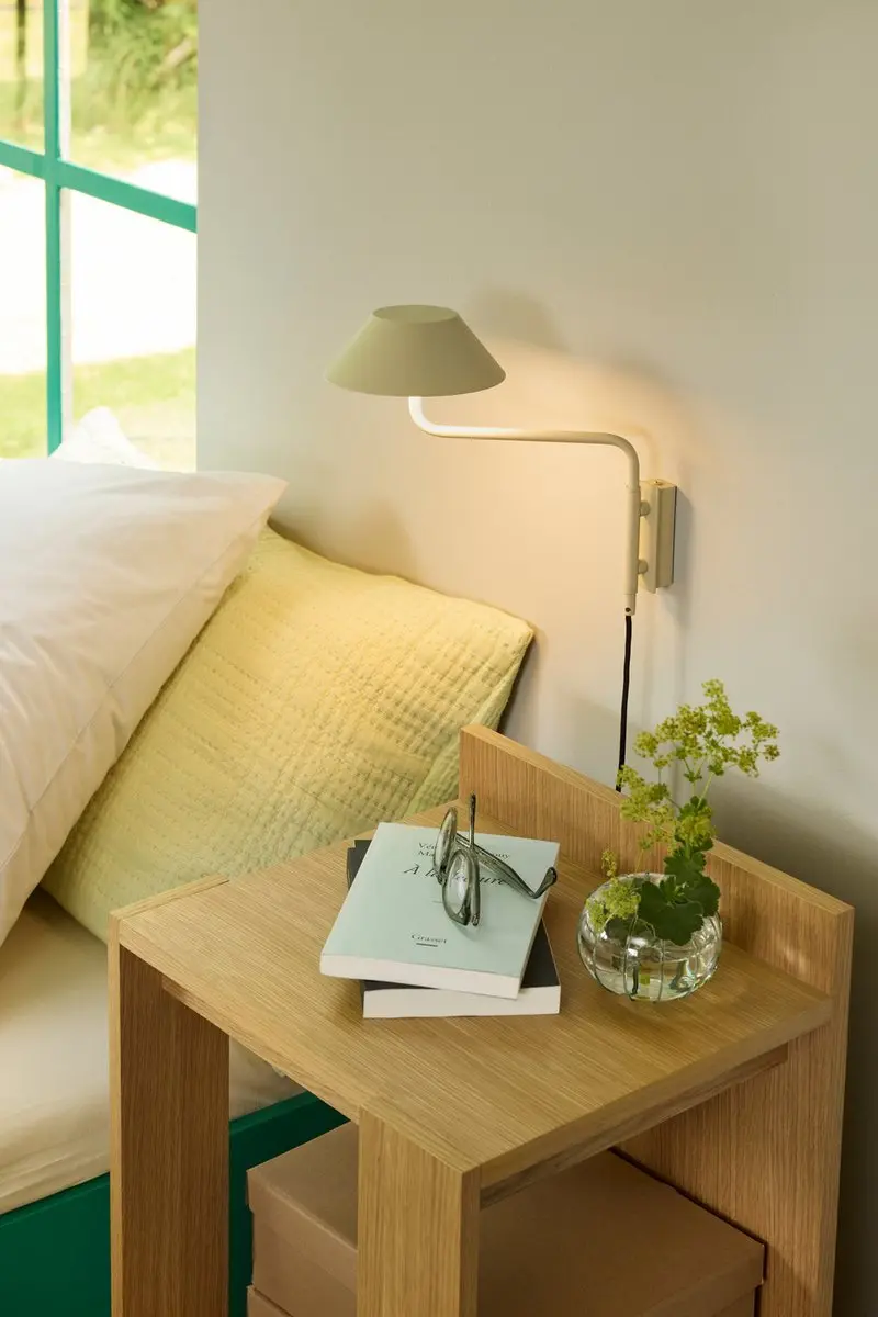 Hübsch Cover Wandlamp - 1 Lichtpunt - Sand