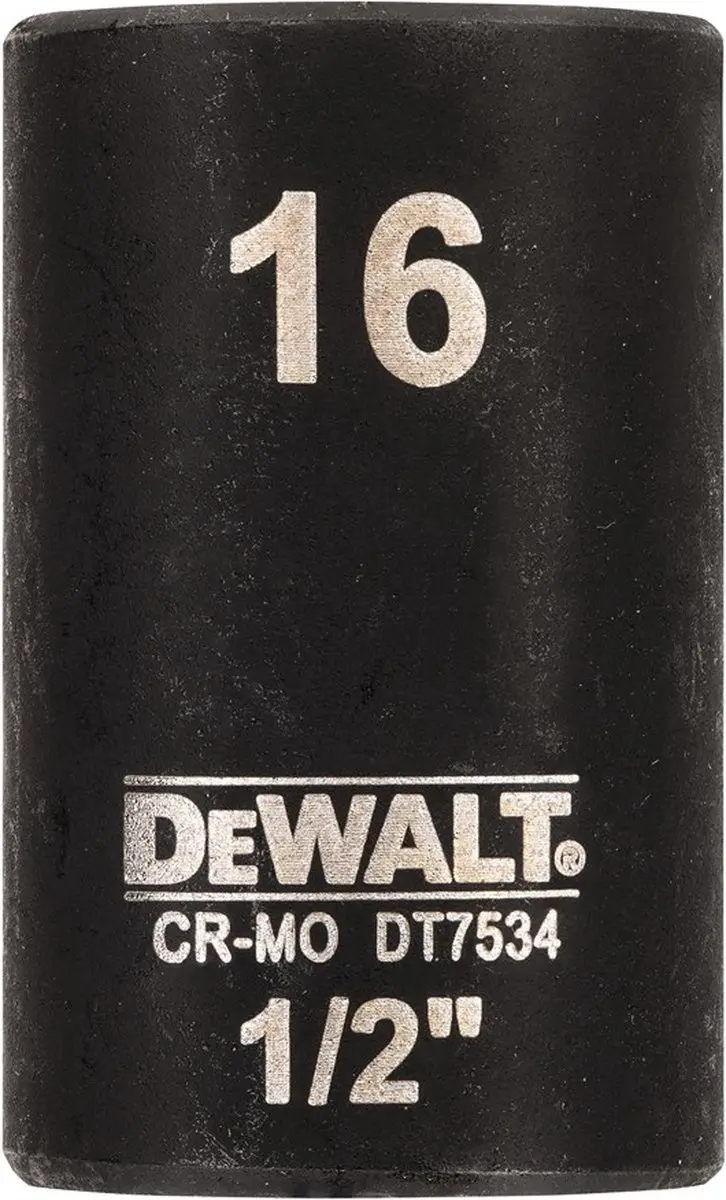 DeWalt DT7534 Krachtdop 1/2" 16mm