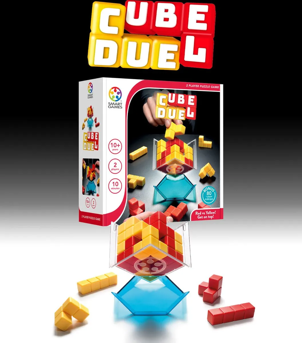 SmartGames Cube Duel SGM 201 Strategisch 3D-spel - 2 Spelers