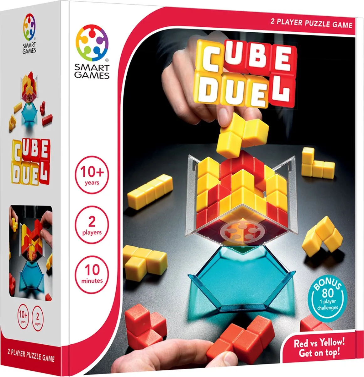 SmartGames Cube Duel SGM 201 Strategisch 3D-spel - 2 Spelers