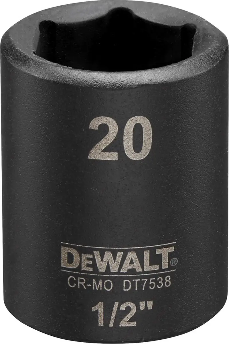 DeWalt DT7538 Krachtdop 1/2" 20mm
