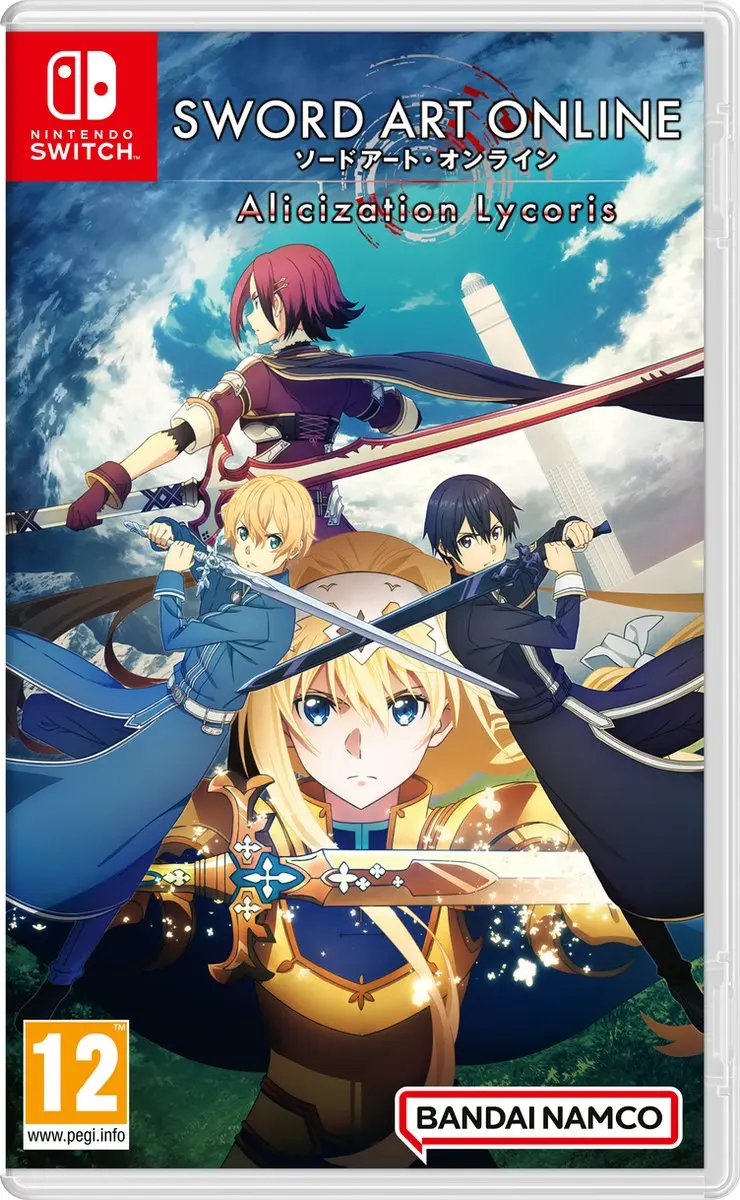 Bandai Namco Sword Art Online Alicization Lycoris Nintendo Switch