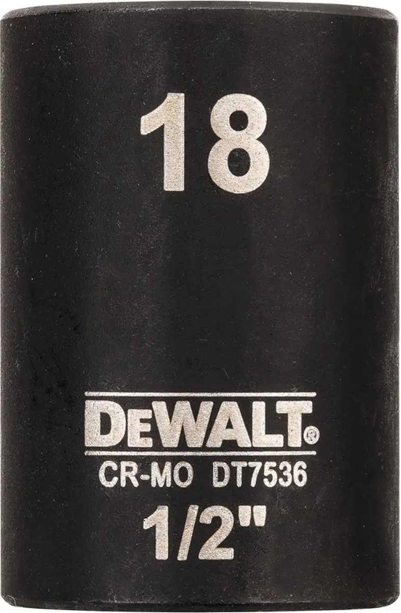 DeWalt DT7536 Krachtdop 1/2" 18mm