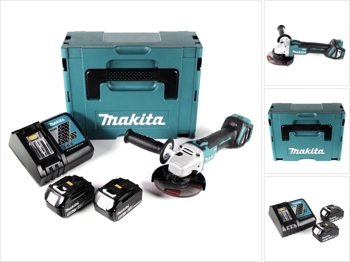 Makita DGA511RTJ Haakse Slijper