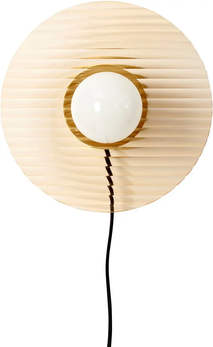 Hübsch Halo Wandlamp 25cm - Amber