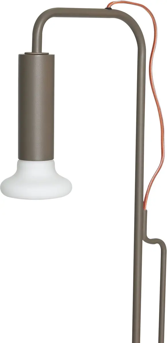 Hübsch Ido Vloerlamp - Bruin