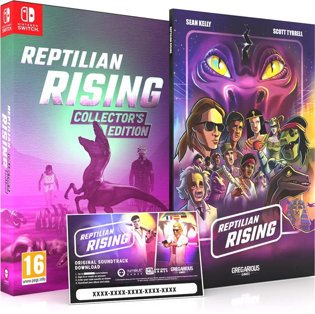 Numskull Games Reptilian Rising Collector's Edition Nintendo Switch