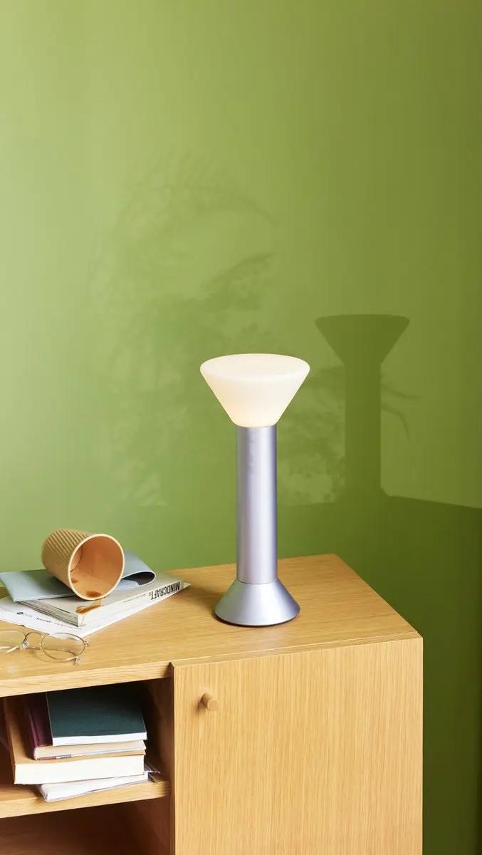 Hübsch Flash Draagbare Lamp - Paars - Ø14cm