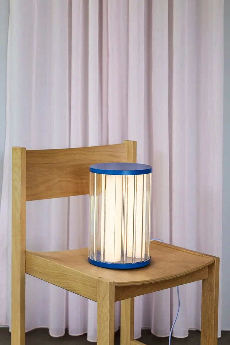 Hübsch Aru Tafellamp - Blauw