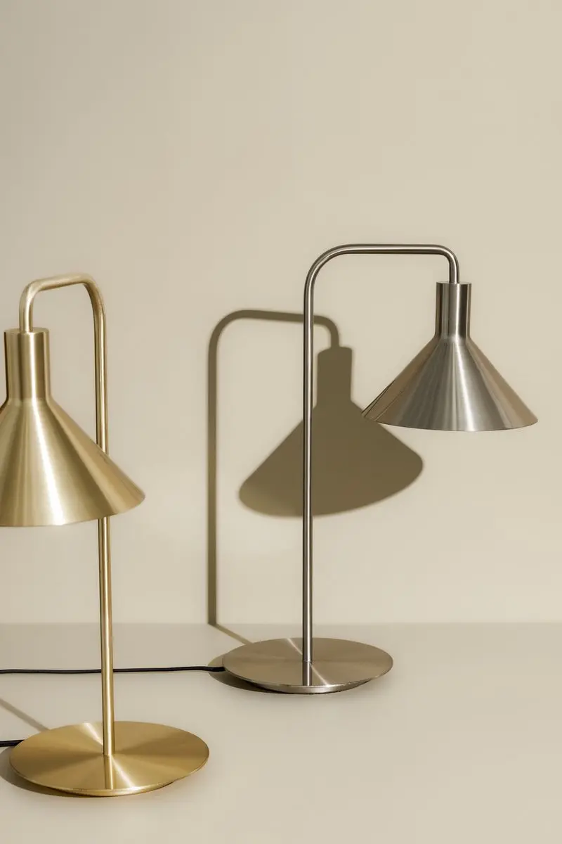 Hübsch Tafellamp Messing - Ø37cm