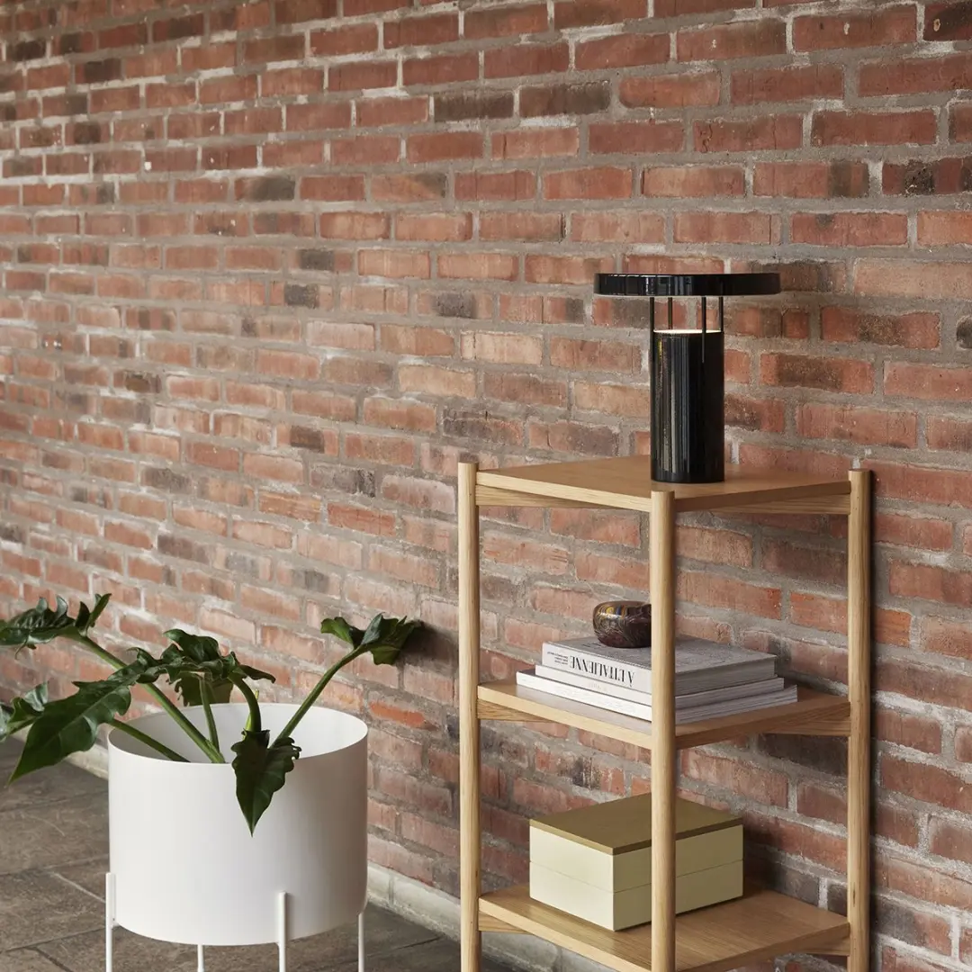 Hübsch BringMe Draagbare Lamp - Zwart