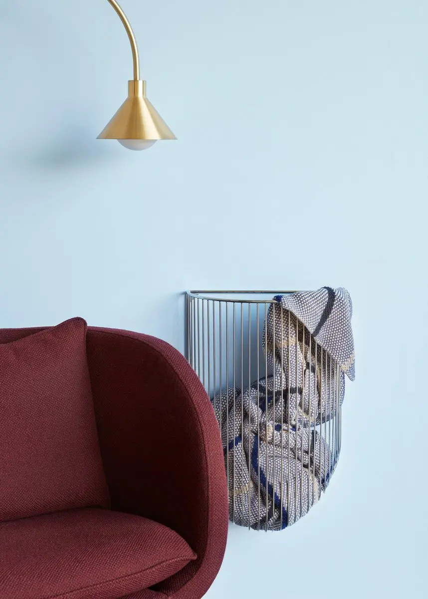 Hübsch Pipe Vloerlamp - Messing