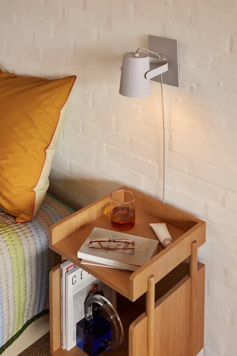 Hübsch Ardent Wandlamp Lichtgrijs