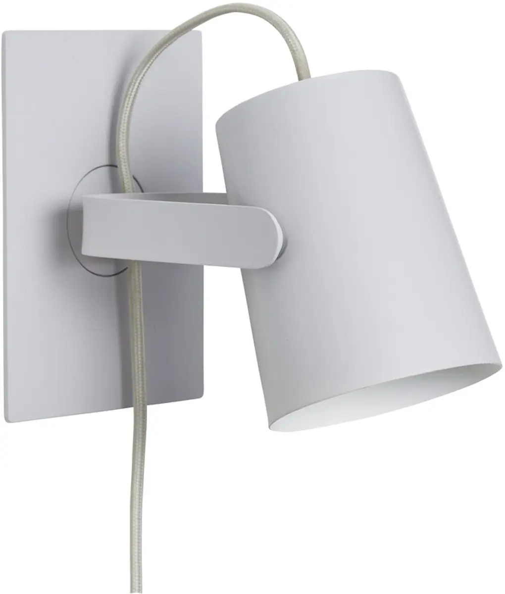 Hübsch Ardent Wandlamp Lichtgrijs