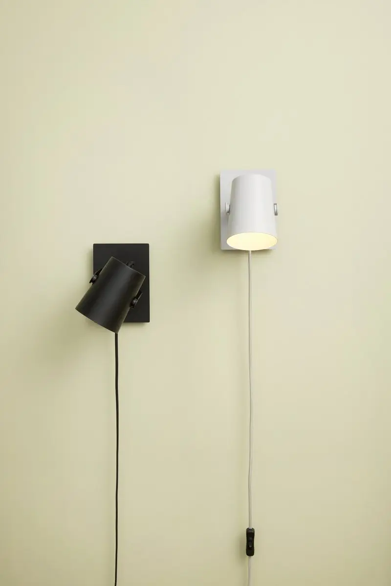 Hübsch Ardent Wandlamp Lichtgrijs