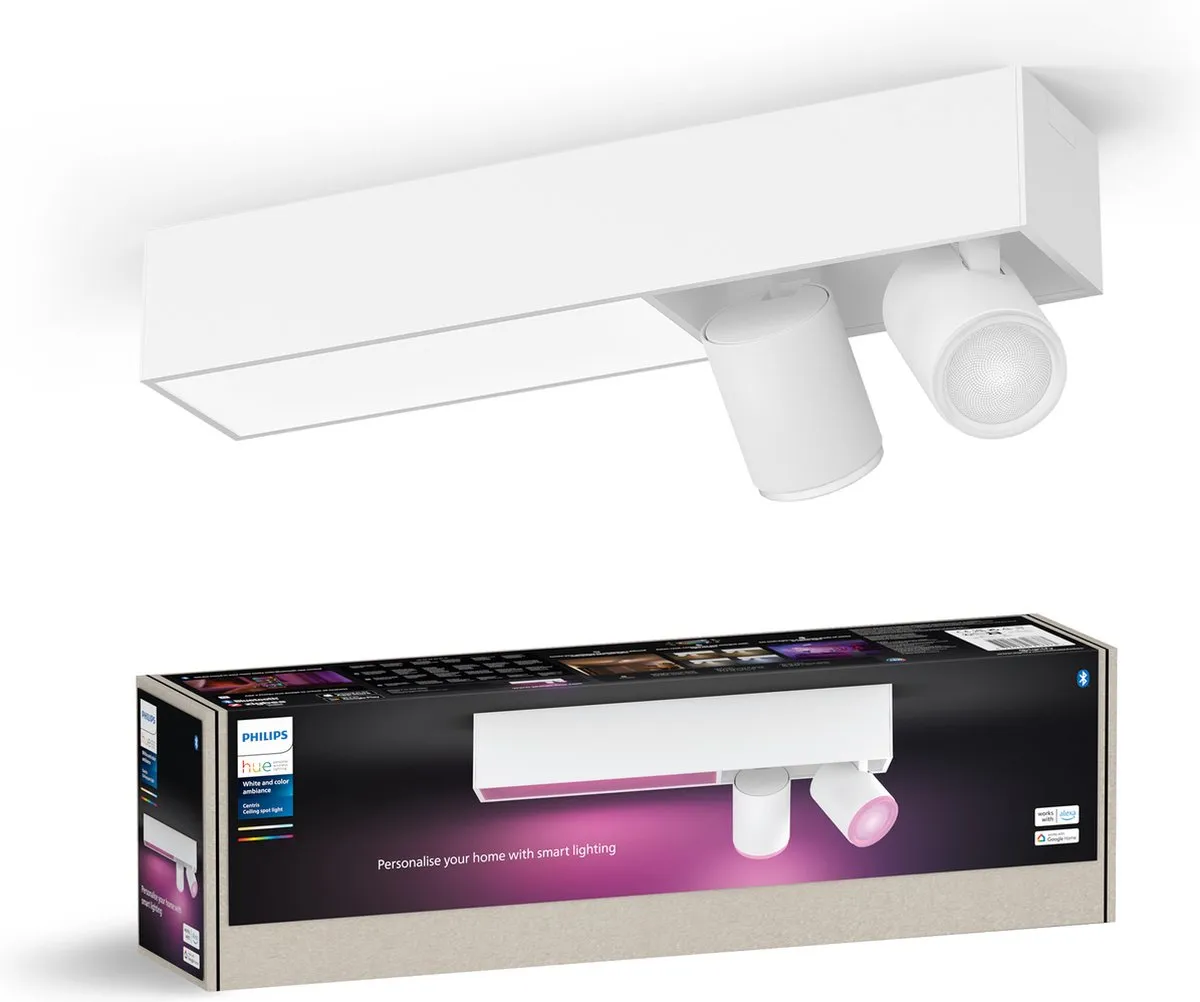 Philips Hue Centris Opbouwspot 2-spots RGBW