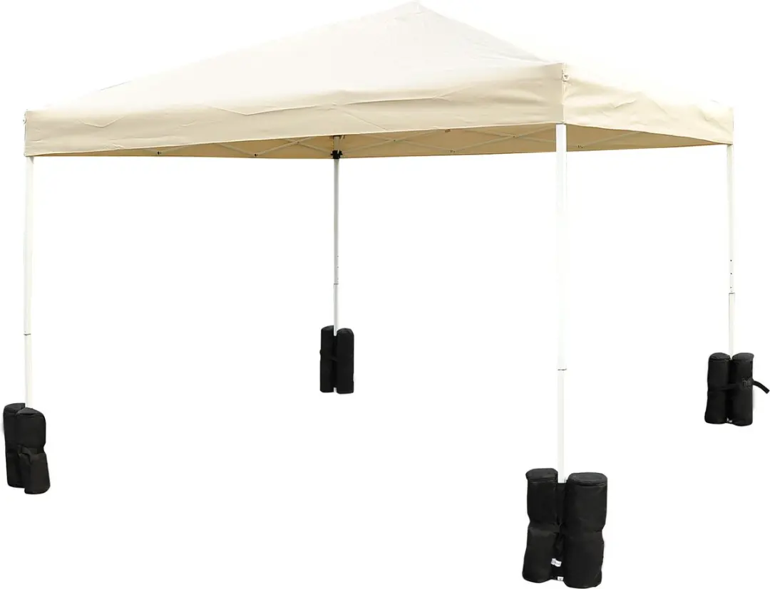 Outsunny Paviljoen Standaard 4 Stuks