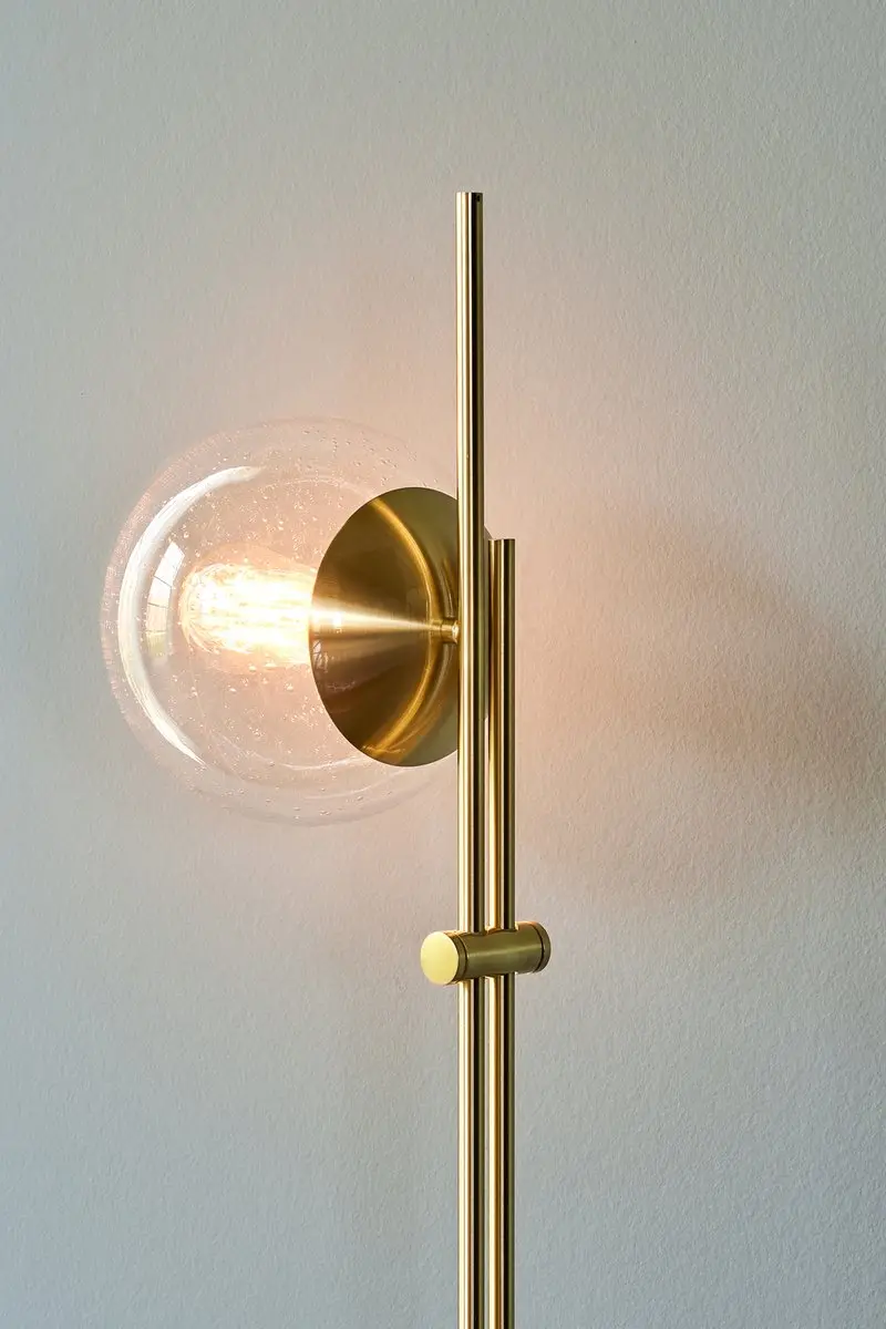 Hübsch Bubble Brass Vloerlamp - Messing