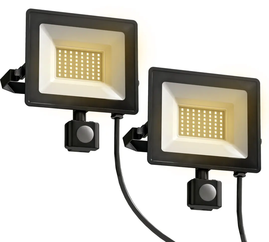 Homcom Werklicht Aluminium 50W 2x