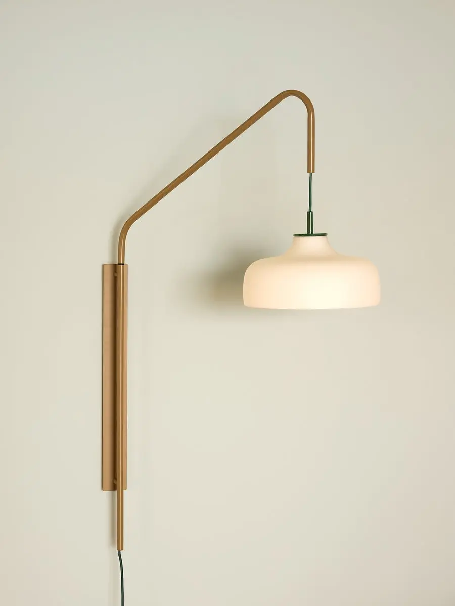 Hübsch Current Wandlamp Groen