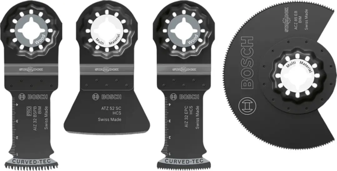 Bosch Professional 2608669089 Oscillerende Bladen - 4 Stuks