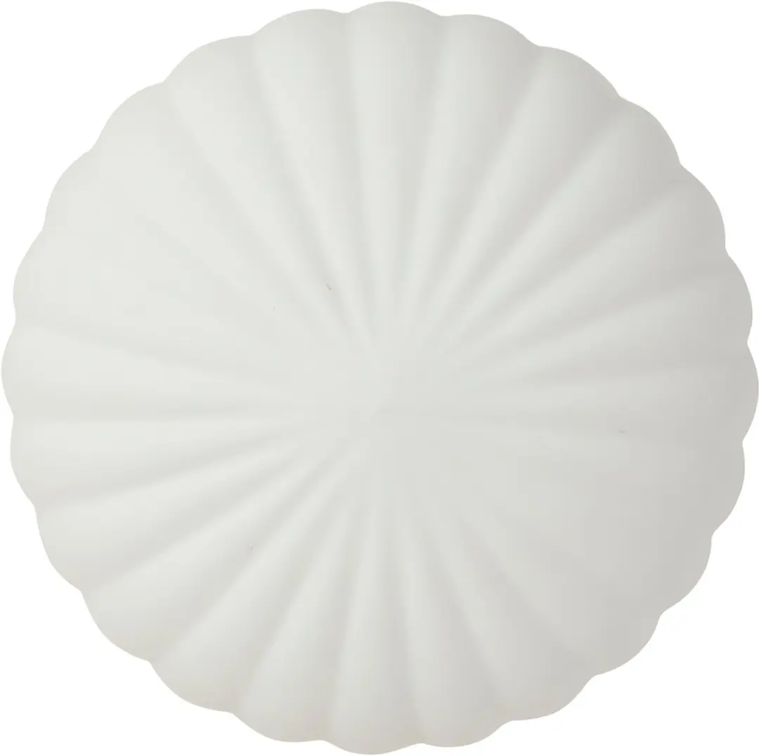 Hübsch Wandlamp Metaal/Glas - Messing/Opal Ø25cm