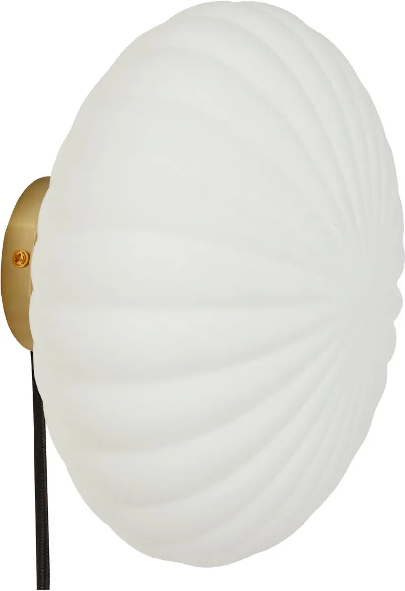Hübsch Wandlamp Metaal/Glas