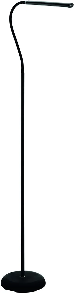 Eglo Laroa LED Vloerlamp 130cm - Zwart - Dimbaar