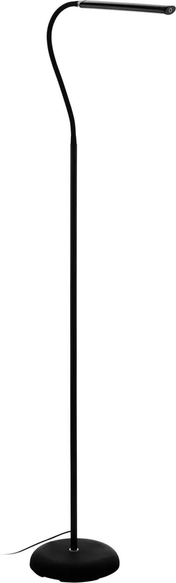 Eglo Laroa LED Vloerlamp 130cm - Zwart - Dimbaar