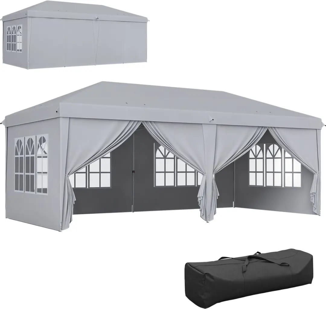 Outsunny Pop-up Canopy 585x295x270cm