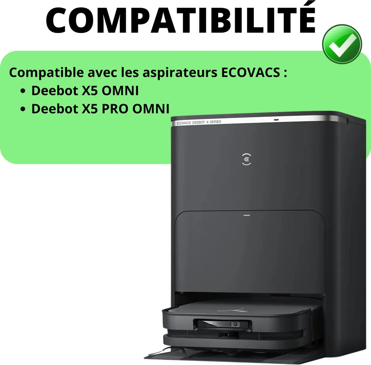 Ecovacs Deebot X5 Omni Accessoirespakket - 17 Stuks