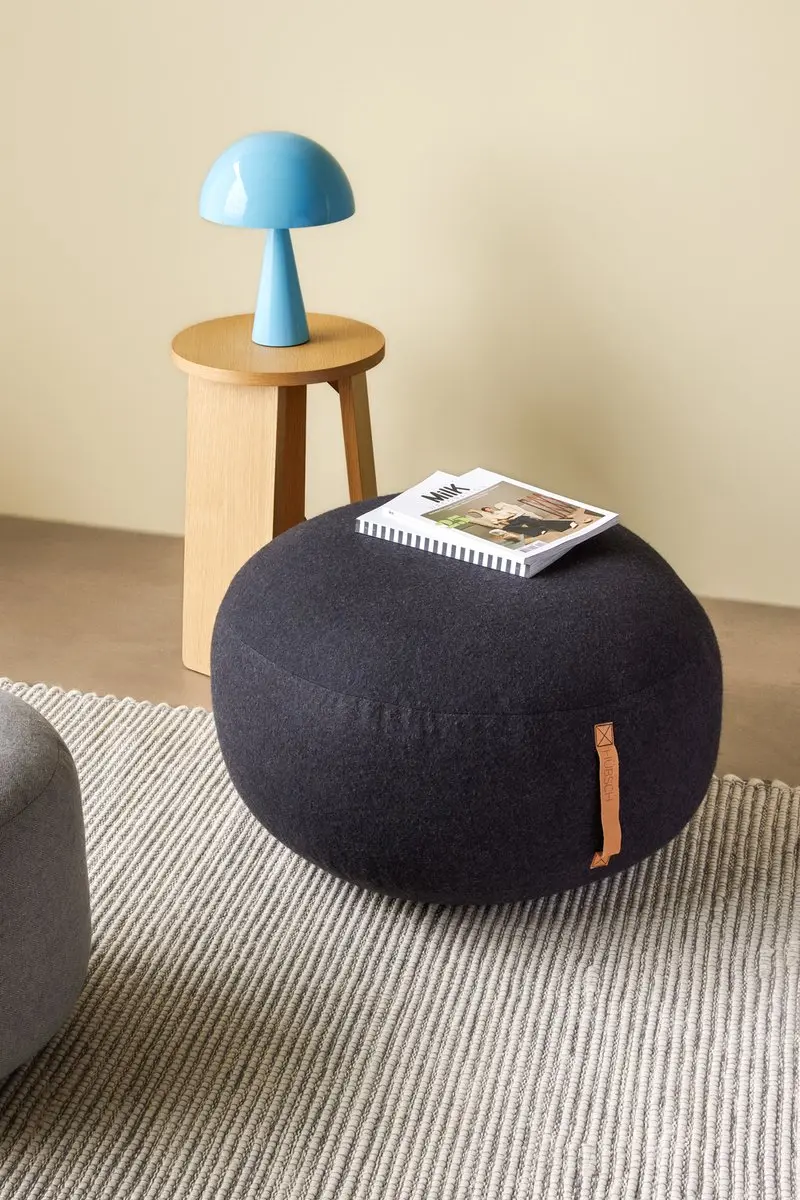 Hübsch Mush Tafellamp - Lichtblauw - Ø25cm