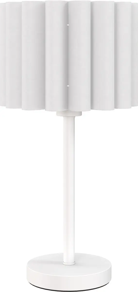 Homcom Tafellamp Metaal Kunststof 40W Wit