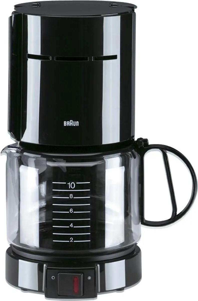 Braun KFK10L Koffiekan 1.4L - Zwart