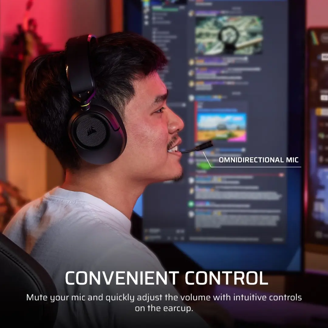 Corsair HS35 V3 Gaming Headset - Zwart