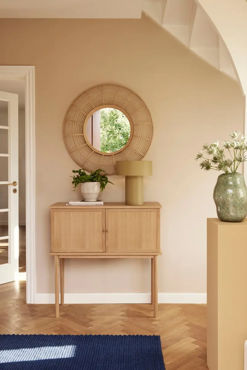 Hübsch Aki Tafellamp - 30cm - Khaki
