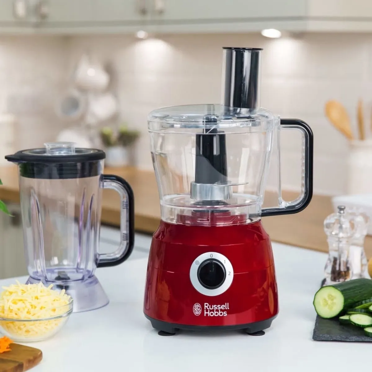 Russell Hobbs Desire Foodprocessor 600W - Rood
