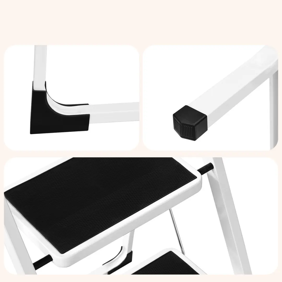 Songmics Opvouwbare Trapladder 3 treden - 150 kg