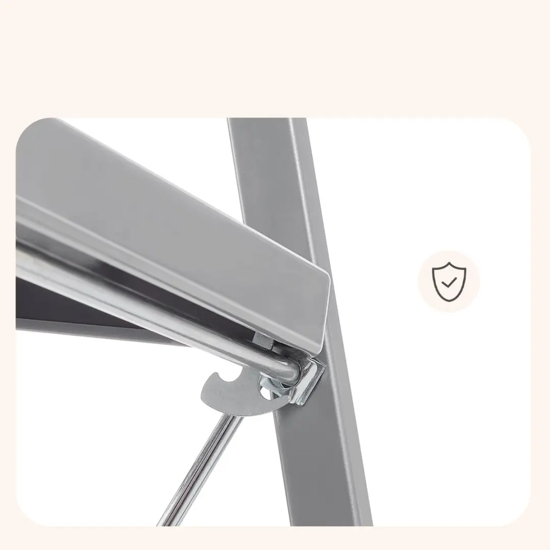 Songmics Opvouwbare Trapladder 3 treden - 150 kg